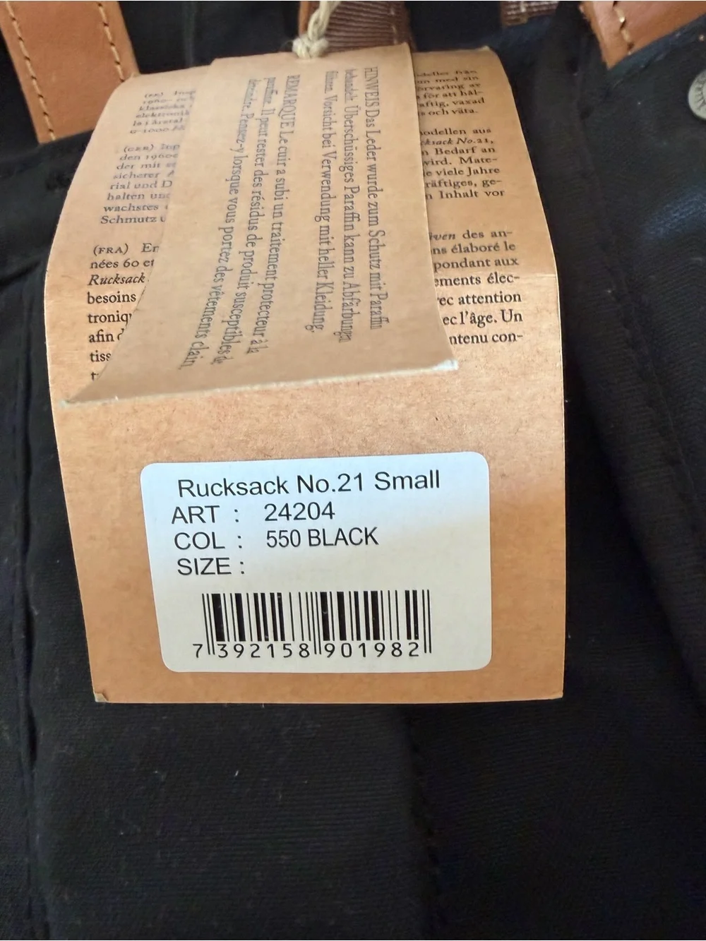 Fjallraven new tags